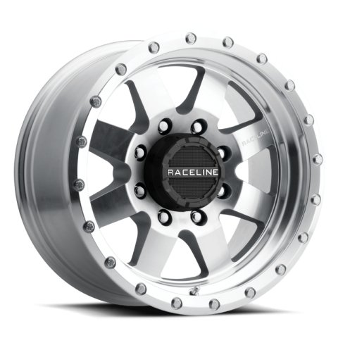 Raceline 935MC Defender 17x9in / 6x139.7 BP / 0mm Offset / 107.95mm Bore - Machined Wheel thumbnail 3