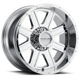 Raceline 940C Hostage 20x9in / 8x165.1 BP / 0mm Offset / 125.2mm Bore - Chrome Wheel thumbnail 2