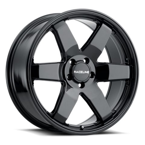 Raceline 942B Addict 18x8in / 5x114.3 BP / 35mm Offset / 72.62mm Bore - Gloss Black Wheel thumbnail 4