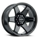 Raceline 942B Addict 17x9in / 6x139.7 BP / 0mm Offset / 106.1mm Bore - Gloss Black Wheel thumbnail 1