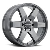 Raceline 942GS Addict 18x8in / 6x120 BP / 35mm Offset / 67.1mm Bore - Greystone Wheel thumbnail 4