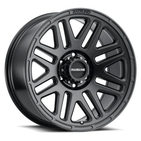 Raceline 944B Outlander 16x8in / 5x139.7 BP / 0mm Offset / 106.5mm Bore - Satin Black Wheel thumbnail 1