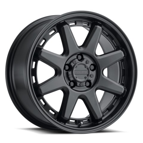 Raceline 947B Scout 20x9in / 5x139.7 BP / 18mm Offset / 106.5mm Bore - Satin Black Wheel thumbnail 5