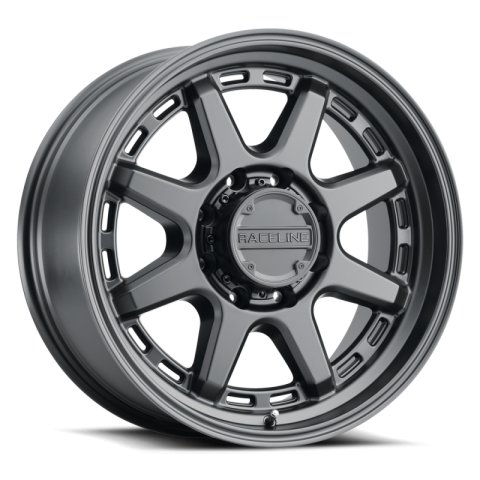 Raceline 947B Scout 18x9in / 5x150 BP / 18mm Offset / 110.3mm Bore - Satin Black Wheel thumbnail 6