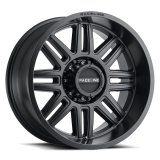 Raceline 948B Split 18x9in / 8x180 BP / -12mm Offset / 124.2mm Bore - Satin Black Wheel thumbnail 2