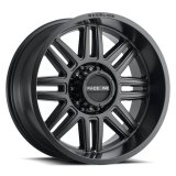 Raceline 948B Split 16x8in / 8x170 BP / -6mm Offset / 125.2mm Bore - Satin Black Wheel thumbnail 1