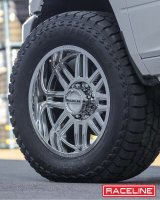 Raceline 948C Split 20x12in / 8x170 BP / -44mm Offset / 125.2mm Bore - Chrome Wheel thumbnail 4