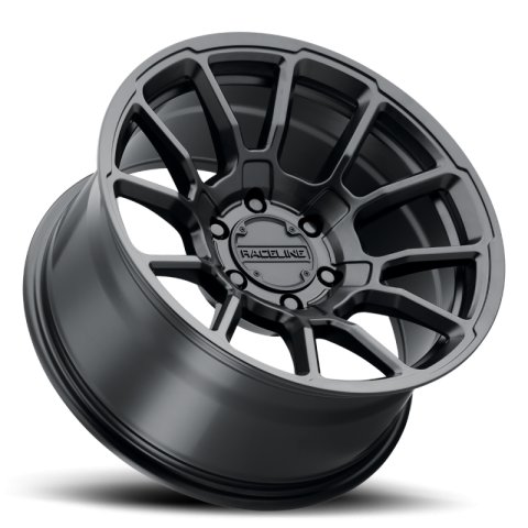 Raceline 950B Gauge 17x8.5in / 6x139.7 BP / 0mm Offset / 106.1mm Bore - Satin Black Wheel thumbnail 4