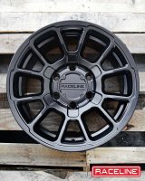 Raceline 950B Gauge 17x8.5in / 6x114.3 BP / 18mm Offset / 66.1mm Bore - Satin Black Wheel thumbnail 9