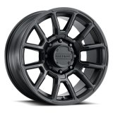 Raceline 950B Gauge 18x9in / 6x139.7 BP / -12mm Offset / 106.1mm Bore - Satin Black Wheel thumbnail 6