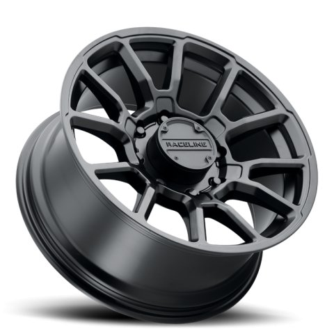 Raceline 950B Gauge 20x9in / 8x180 BP / 18mm Offset / 124.2mm Bore - Satin Black Wheel thumbnail 3