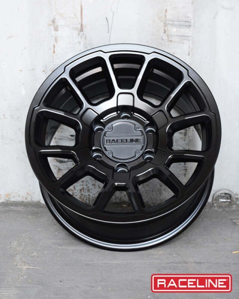 Raceline 950B Gauge 18x9in / 8x170 BP / 18mm Offset / 125.2mm Bore - Satin Black Wheel thumbnail 7