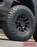 Raceline 950B Gauge 16x8in / 5x127 BP / 0mm Offset / 78.1mm Bore - Satin Black Wheel thumbnail 9