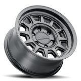Raceline 952B Aero 17x8.5in / 6x120 BP / 0mm Offset / 78.1mm Bore - Satin Black Wheel thumbnail 3