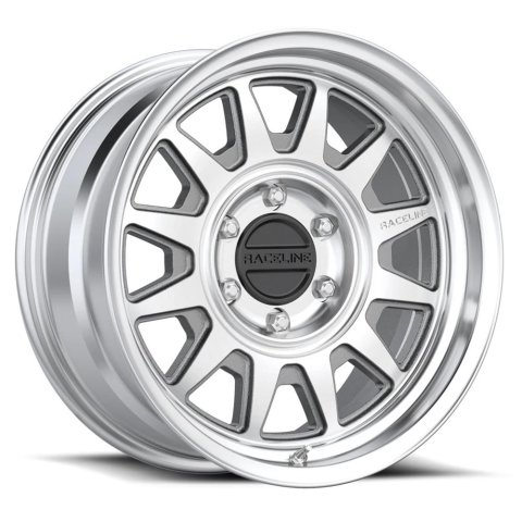 Raceline 952MC Aero 17x8.5in / 6x135 BP / 0mm Offset / 87.1mm Bore - Machined Wheel