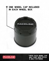 Raceline 953B Krank 18x9in / 8x165.1 BP / -12mm Offset / 125.2mm Bore - Satin Black Wheel thumbnail 9