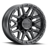 Raceline 953B Krank 18x9in / 5x150 BP / 18mm Offset / 110.3mm Bore - Satin Black Wheel thumbnail 1