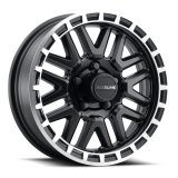 Raceline 953BM Krank 16x6in / 6x139.7 BP / 0mm Offset / 4.25mm Bore - Black & Machined Wheel thumbnail 5