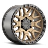 Raceline 953BZ Krank 18x9in / 6x139.7 BP / 18mm Offset / 106.1mm Bore - Bronze Wheel thumbnail 3