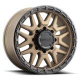 Raceline 953BZ Krank 18x9in / 8x165.1 BP / 18mm Offset / 125.2mm Bore - Bronze Wheel thumbnail 1