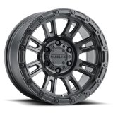 Raceline 956B Compass 17x8.5in / 6x139.7 BP / 0mm Offset / 106.1mm Bore - Satin Black Wheel thumbnail 2