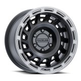 Raceline 957BS Halo 18x9in / 6x139.7 BP / -12mm Offset / 106.1mm Bore - Black & Silver Lip Wheel thumbnail 1