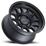 Raceline 958B Rogue 17x8in / 5x114.3 BP / 30mm Offset / 72.62mm Bore - Satin Black Wheel thumbnail 2