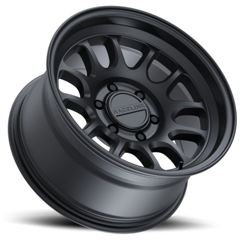 Raceline 958B Rogue 17x8in / 5x110 BP / 30mm Offset / 72.62mm Bore - Satin Black Wheel thumbnail 2