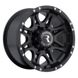 Raceline 981 Raptor 16x8in / 8x165.1 BP / 0mm Offset / 130.81mm Bore - Satin Black Wheel thumbnail 3