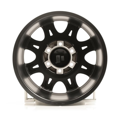 Raceline 981 Raptor 17x9in / 6x139.7 BP / 0mm Offset / 106.1mm Bore - Satin Black Wheel thumbnail 2