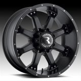 Raceline 991B Assault 20x9in / 8x165.1 BP / -12mm Offset / 125.2mm Bore - Satin Black Wheel thumbnail 2