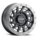 Raceline A12BG Squad 15x7in/4x156 BP/38mm Offset/132.5mm Bore - Black & Gunmetal Ring Beadlock Wheel thumbnail 1