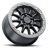 Raceline A14BG Alpha 15x7in/5x114.3 BP/25mm Offset/68mm Bore - Black & Gunmetal Ring Beadlock Wheel thumbnail 7