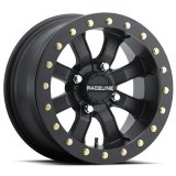 Raceline A71B Mamba 14x8in / 4x156 BP / 0mm Offset / 132.5mm Bore - Satin Black Beadlock Wheel thumbnail 5