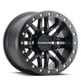 Raceline A91B Ryno 14x7in / 4x156 BP / 10mm Offset / 132.5mm Bore - Satin Black Beadlock Wheel thumbnail 3