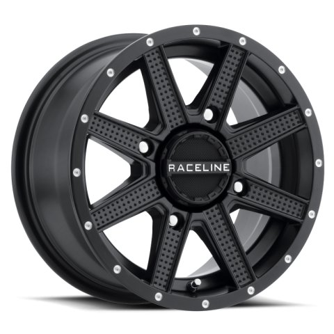 Raceline A92B Hostage 14x7in / 4x137 BP / 10mm Offset / 110.18mm Bore - Satin Black Wheel thumbnail 2