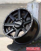 Raceline A92B Hostage 14x7in / 4x110 BP / 10mm Offset / 83.8mm Bore - Satin Black Wheel thumbnail 6