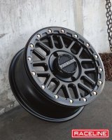 Raceline A92B Podium 15x6in / 4x156 BP / 40mm Offset / 132.5mm Bore - Satin Black Beadlock Wheel thumbnail 7
