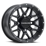 Raceline A94B Krank 14x7in / 4x137 BP / 10mm Offset / 110.18mm Bore - Satin Black Wheel thumbnail 1