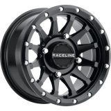 Raceline A95B Trophy 14x7in / 4x110 BP / 10mm Offset / 83.8mm Bore - Satin Black Wheel thumbnail 8