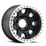 Raceline RT231 Monster 17x8.5in/8x165.1 BP/0mm Offset/130.81mm Bore- BLK & MACH. Ring Beadlock Wheel thumbnail 2
