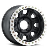 Raceline RT231 Monster 17x8.5in/8x165.1 BP/0mm Offset/130.81mm Bore- BLK & MACH. Ring Beadlock Wheel thumbnail 3