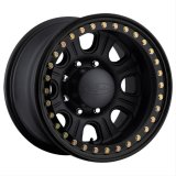Raceline RT231 Monster 17x9.5in/5x127 BP/-32mm Offset/83.82mm Bore - BLK & MACH. Ring Beadlock Wheel thumbnail 1