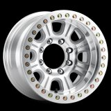 Raceline RT233 Monster 17x9.5in / 5x127 BP / -19mm Offset / 83.82mm Bore - Machined Beadlock Wheel thumbnail 1