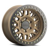 Raceline RT951B Ryno 17x9in/5x127 BP/-38mm Offset/83.82mm Bore - Bronze & Black Ring Beadlock Wheel thumbnail 1