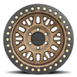 Raceline RT951B Ryno 17x9in/5x127 BP/-38mm Offset/83.82mm Bore - Bronze & Black Ring Beadlock Wheel thumbnail 4