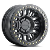 Raceline RT951B Ryno 17x9in / 6x139.7 BP / -38mm Offset / 106.1mm Bore - Satin Black Beadlock Wheel thumbnail 1