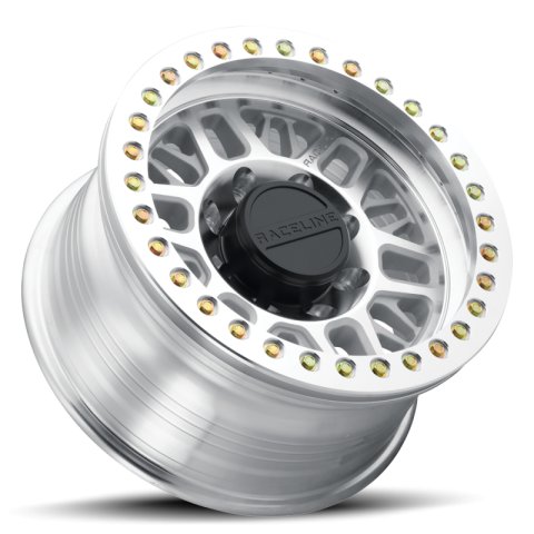 Raceline RT951M Ryno 17x9in / 8x165.1 BP / -12mm Offset / 130.81mm Bore - Machined Beadlock Wheel thumbnail 3