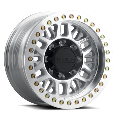 Raceline RT951M Ryno 17x9in / 8x165.1 BP / -12mm Offset / 130.81mm Bore - Machined Beadlock Wheel thumbnail 6