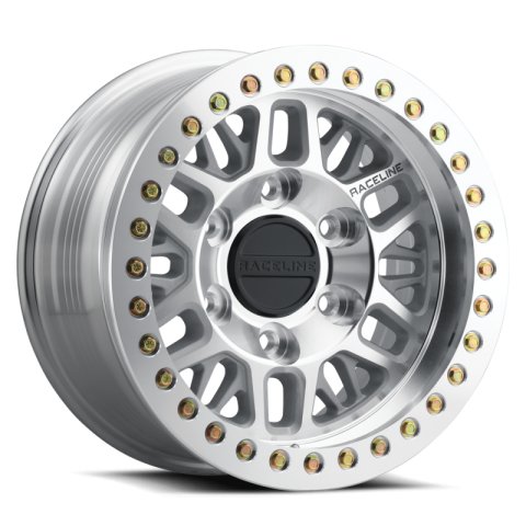 Raceline RT951M Ryno 17x9in / 5x127 BP / -38mm Offset / 83.82mm Bore - Machined Beadlock Wheel